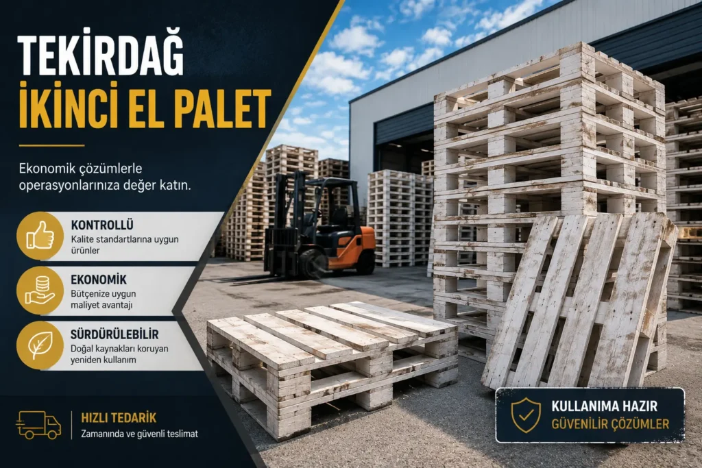 Tekirdağ İkinci El Palet
